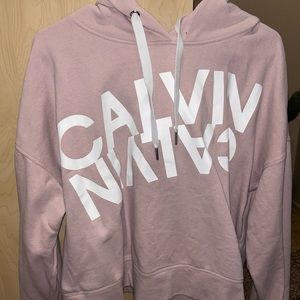 Calvin Klein sweatshirt, light pink, size xxl but fits like a medium/ large